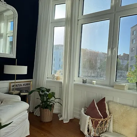公寓 Charmante Altbauwohnung Mit Modernen Highlights 基尔